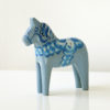 Pale Blue Dala Horse | The Swedish Wooden Horse Company